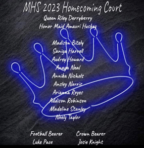 MHS 2023 Homecoming Court | Monticello Live