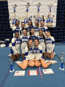 Junior High Team members (white uniforms) 
L-R front row: Captain Mia Scogin, Co-Captain Grace Ferguson 
L-R second row: Madison Anderson, Jacee Hays, Hadley Cotton, Rhyse Guthrie, Annabel Fowler 
L-F third row: Layla Walker, Rivers Grisham, Joanie Jeffers, Brooklyn McDaniel, Lexi Bowman